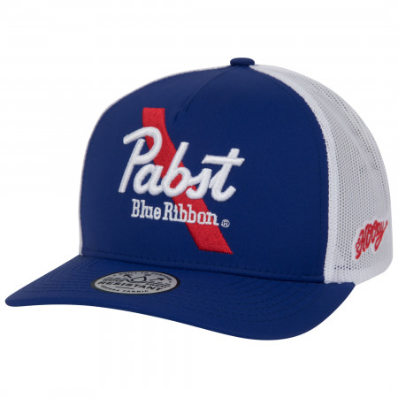 Pabst Blue Ribbon Hybrid Bill Adjustable Trucker Hat